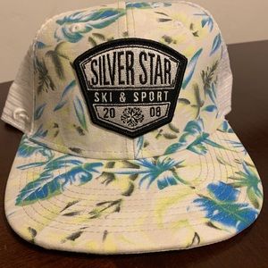 Silver Star Park City 2008 Floral a Trucker Hat